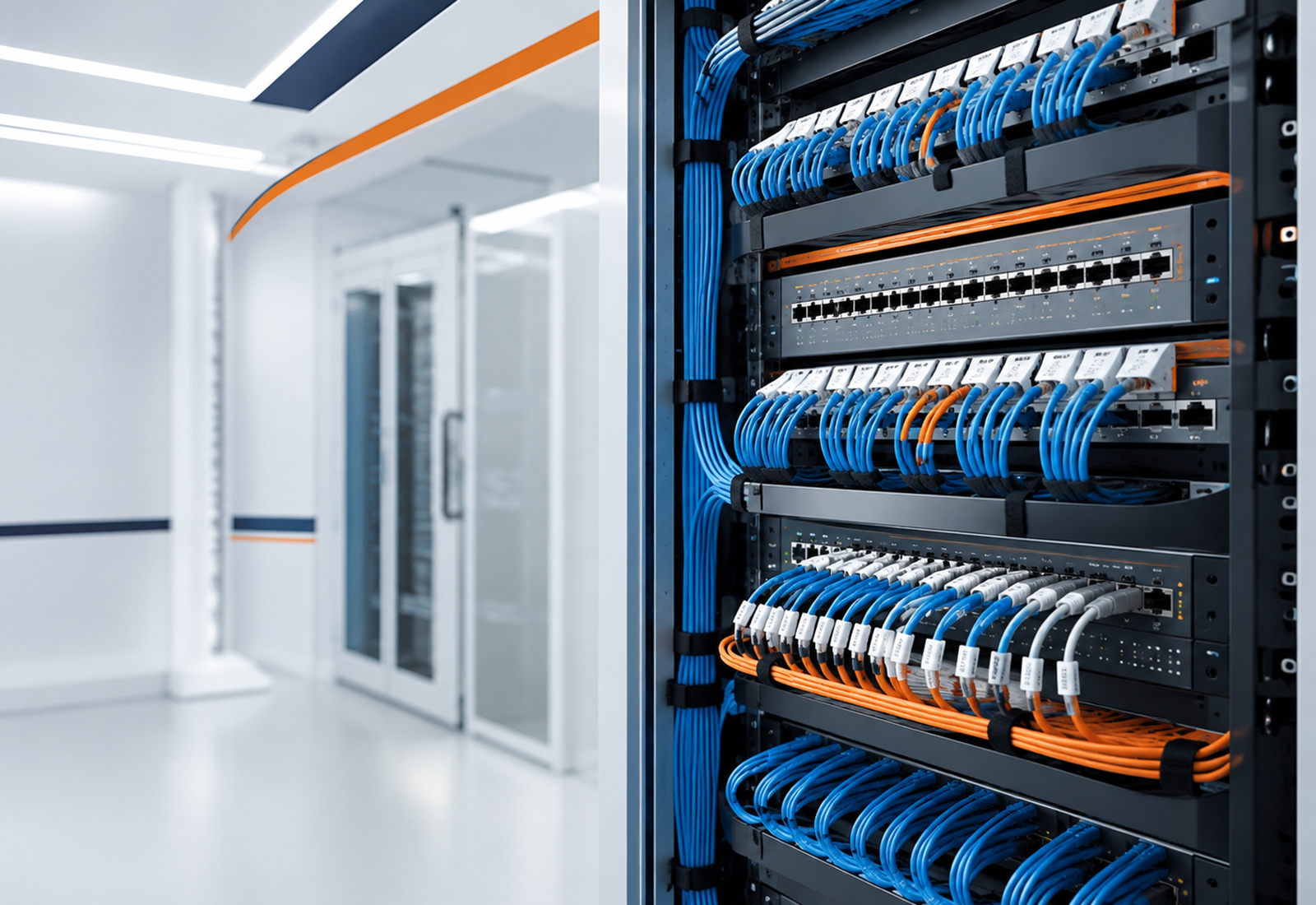 Network rack work